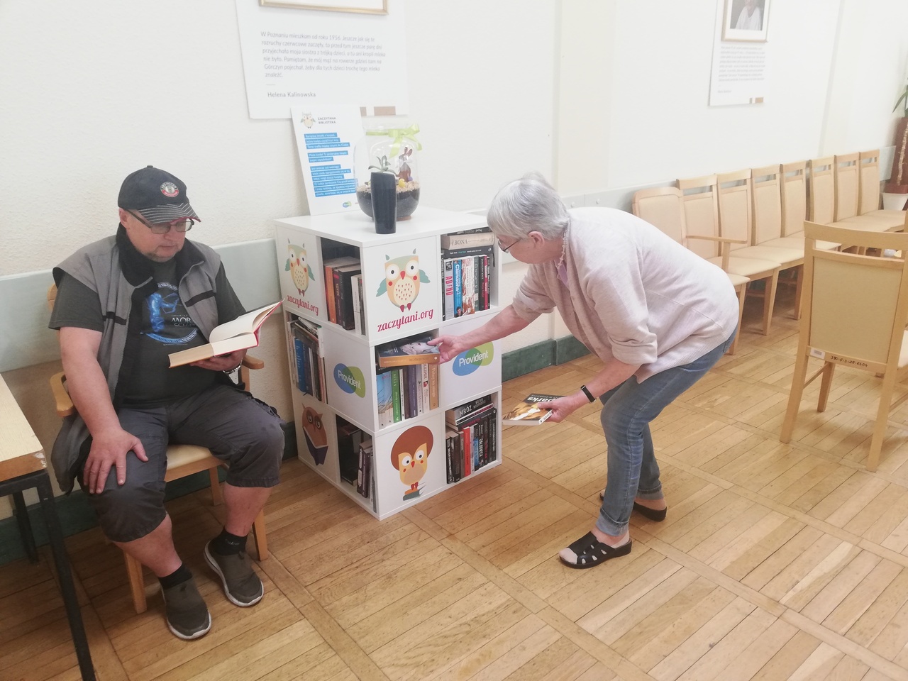 54. Zaczytana Biblioteka od Provident Polska trafiła do Domu Pomocy Społecznej Ugory w Poznaniu