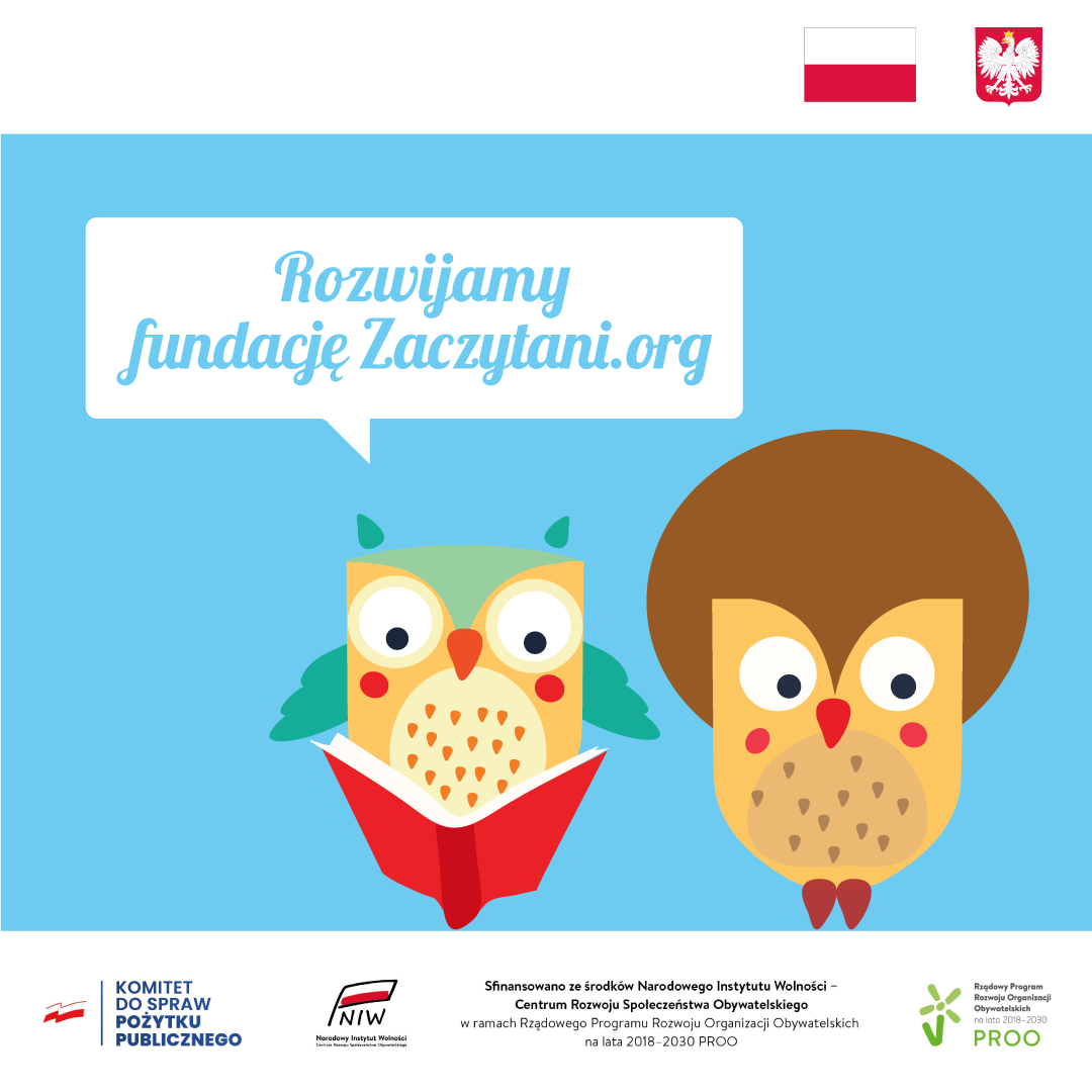 Rozwijamy Fundację Zaczytani.org!