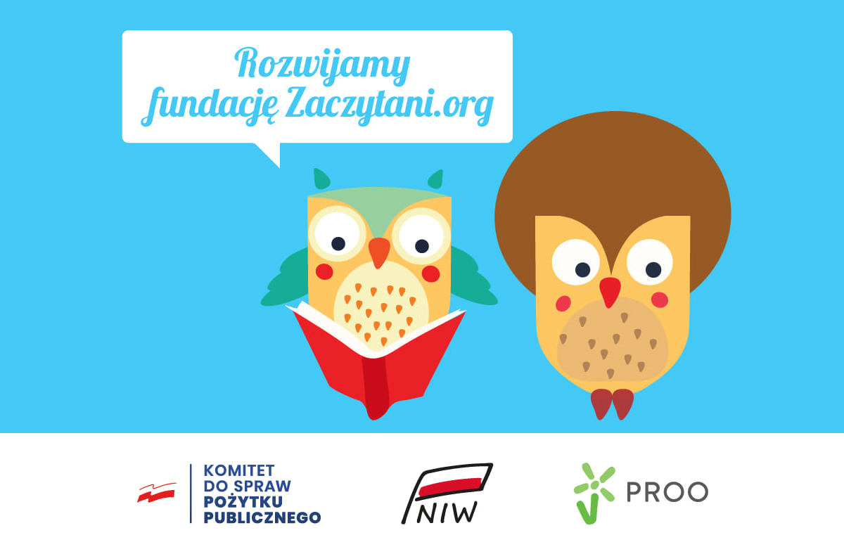 Rozwijamy Fundację Zaczytani.org