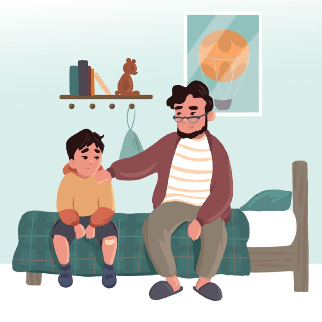 Ilustracje do bajki Nie jestem ze szkła 2