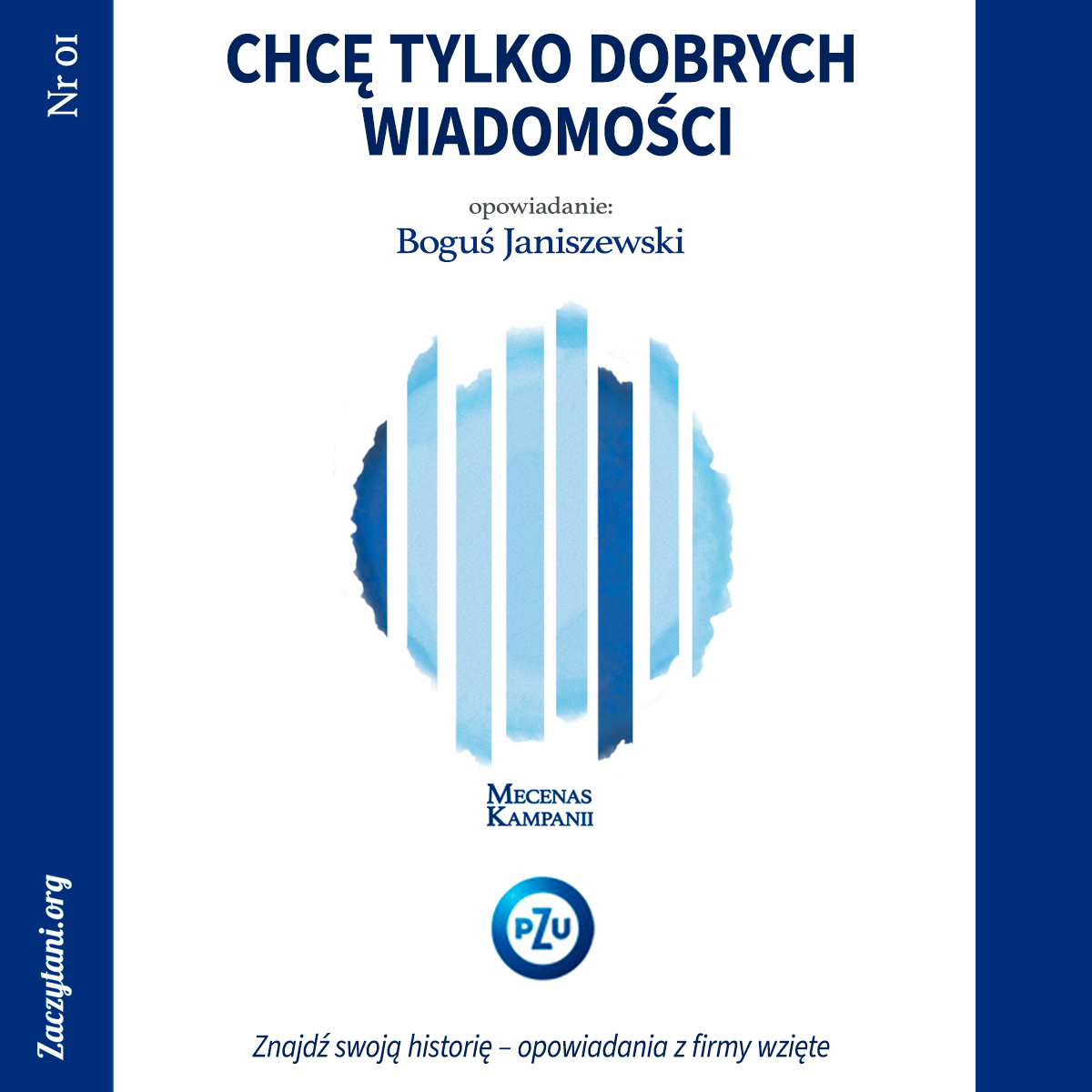 Okładka opowiadania Chcę tylko dobrych wiadomości w kwardracie