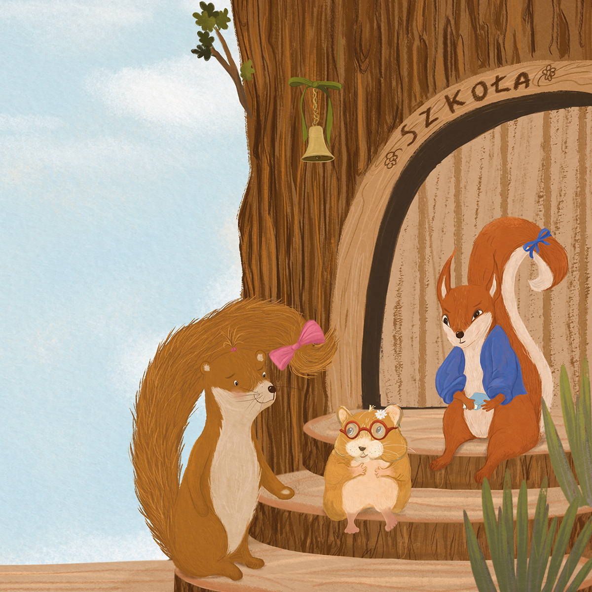 Przyjaźń kredki i robaki - rozmowa